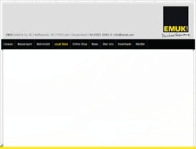 Tablet Screenshot of emuk.com